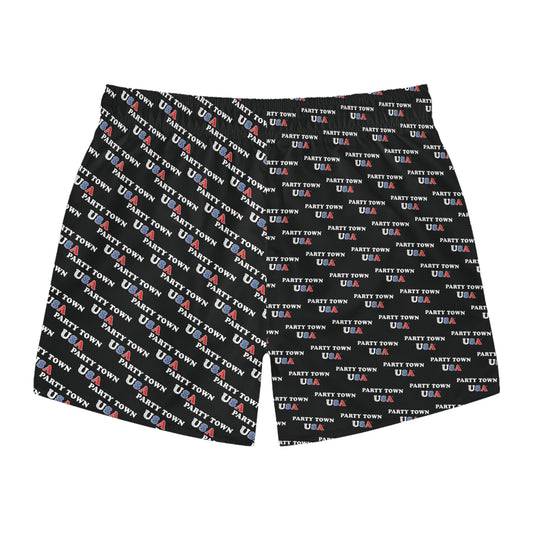Party Town Swim Trunks
