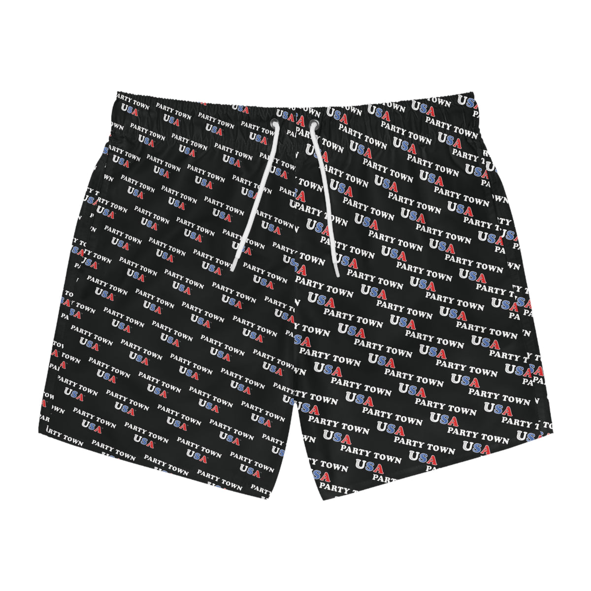 Party Town Swim Trunks